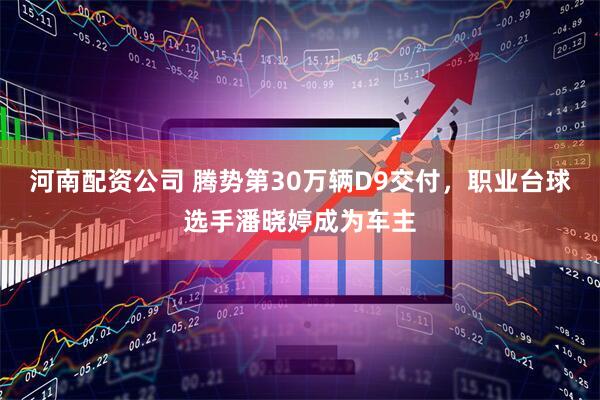河南配资公司 腾势第30万辆D9交付，职业台球选手潘晓婷成为车主