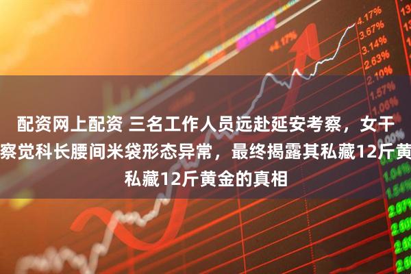 配资网上配资 三名工作人员远赴延安考察，女干部在途中察觉科长腰间米袋形态异常，最终揭露其私藏12斤黄金的真相
